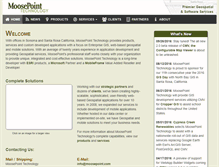 Tablet Screenshot of moosepoint.com